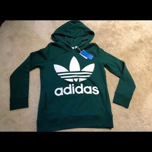Adidas Trefoil Hoodie - Collegiate Green